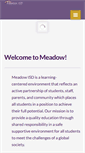 Mobile Screenshot of meadowisd.net